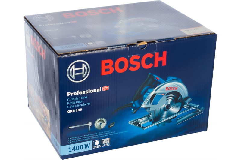 Пила дисковая BOSCH GKS 190 0601623000